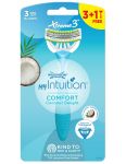 Wilkinson Sword My Intuition Comfort Coconut dámsky jednorazový strojček 4ks