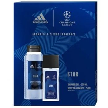 Hlavný obrázok Adidas Star Aromatic & Citrus Fragrance pánska darčeková kazeta Sprchový gél