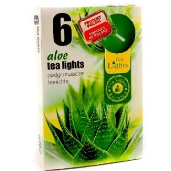 Hlavný obrázok Admit Aloe Vera čajové vonné sviečky 6ks