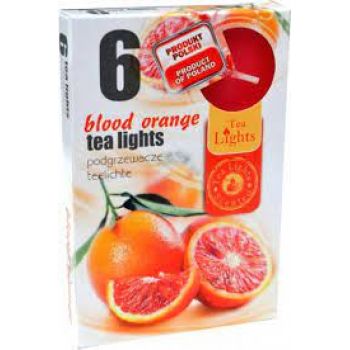 Hlavný obrázok Admit Blood Orange čajové vonné sviečky 6ks