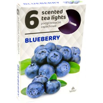 Hlavný obrázok Admit Blueberry čajové vonné sviečky 6ks