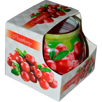 Hlavný obrázok Admit Cranberry sviečka sklo voňavá 80x72mm 90g 32271