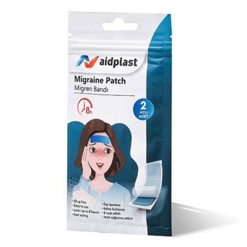Hlavný obrázok Aidplast Migraine Patch náplasť na migrény 2ks 1002