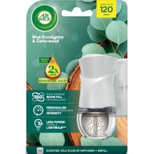 loader for Air Wick Blue Eucalyptus & Cedarwood Elektrický osviežovač vzduchu strojček 19ml