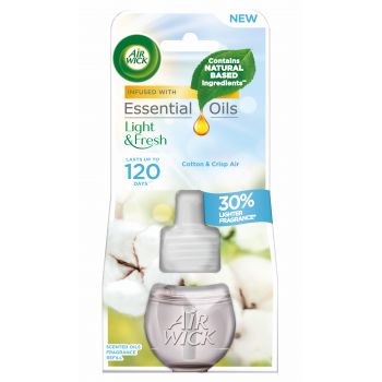 Hlavný obrázok Air Wick Electric Light & Fresh Cotton & Crips Air náplň 19ml