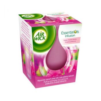 Hlavný obrázok Air Wick sviečka Essential 105g Oil Ruža