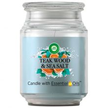 loader for Air Wick Teak Wood & Sea Salt dekoratívna sviečka v skle 480g