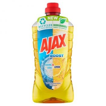 Hlavný obrázok Ajax Boost Baking Soda & Lemon univerzálny čistič na podlahy 1l 