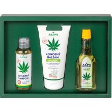 loader for Alpa Konopný set darčekový set Šampón, Balzám, Francovka