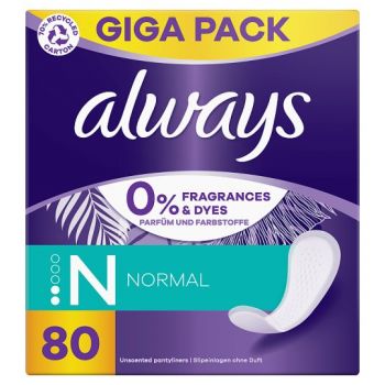 Hlavný obrázok Always Intim Normal hygienické vložky 80ks