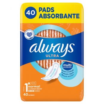 Hlavný obrázok Always Ultra normal hygienické vložky 40ks