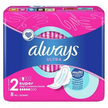 Hlavný obrázok Always Ultra Super Plus hygienické vložky 8ks