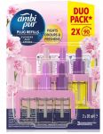 Ambi Pur 3 Volution Flowers & Spring náplň 2x20ml do elektrického strojčeka