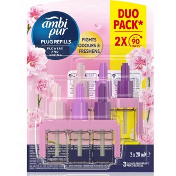 Hlavný obrázok Ambi Pur 3 Volution Flowers & Spring náplň 2x20ml do elektrického strojčeka