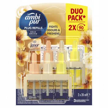 Hlavný obrázok Ambi Pur 3 Volution Gold Orchid náplň 2x20ml do elektrického strojčeka