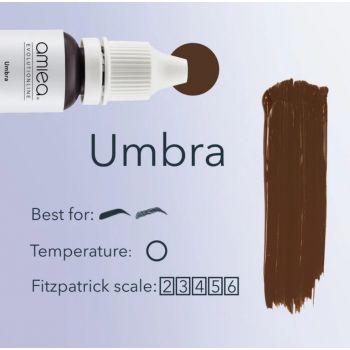 Hlavný obrázok Amiea EVOLUTIONLINE Umbra – PMU pigment na obočie – 10 ml