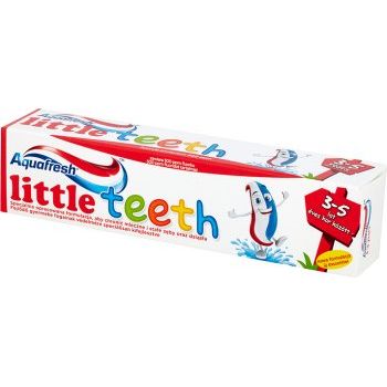 Hlavný obrázok  Aquafresh Kids Little Teeth 3-5 rokov zubná pasta 50ml