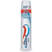 loader for Aquafresh Whitening zubná pasta pumpa 100ml
