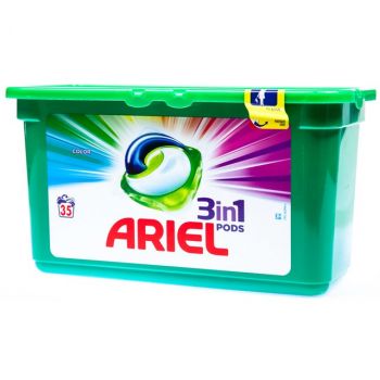 Hlavný obrázok Ariel 3in1 Color gélové kapsule 35 praní