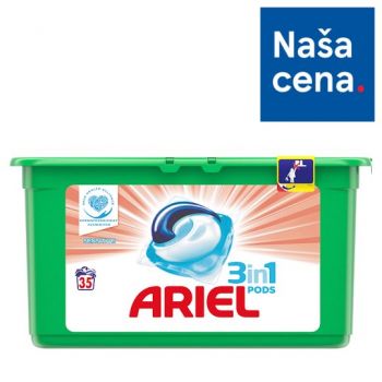 Hlavný obrázok Ariel 3in1 Sensitive gélové kapsule 35 praní