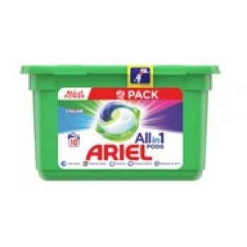 Hlavný obrázok Ariel All in1 Power 10 praní Color kapsule na pranie