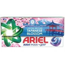 loader for Ariel Allin1 Pods + Lenor Japanese Blossom kapsule na pranie 621g 30 praní