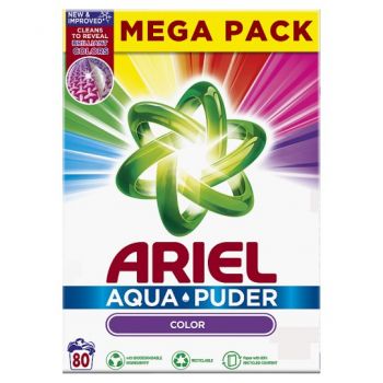 Hlavný obrázok Ariel Aqua Powder Color prášok na pranie 5200kg 80 praní