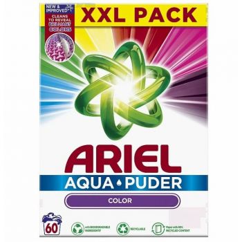 Hlavný obrázok Ariel Aqua Puder Color prášok na pranie 3900g 60 praní