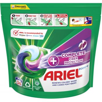 Hlavný obrázok Ariel Complete Fiber Protection tablety na pranie 907,2g 36 praní