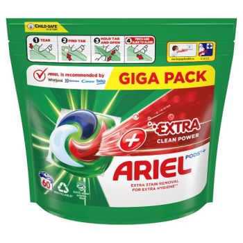 Hlavný obrázok Ariel Extra Clean Power kapsule na pranie 1632g 60 praní