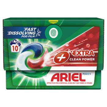 Hlavný obrázok Ariel Extra Clean Power kapsule na pranie 257g 10 praní