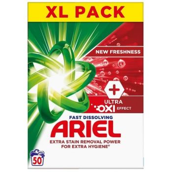 Hlavný obrázok Ariel +Ultra Oxi Effect prášok na pranie 2750g 50 praní