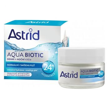 Hlavný obrázok Astrid Aqua Biotic krém na tvár normálna,zmiešaná pleť 50ml