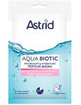Astrid Aqua Biotic povzbudzujúca a hydratujúca textilná pleťová maska 1ks