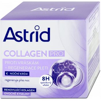 Hlavný obrázok Astrid Collagen Pro nočný krém proti vráskam 50ml