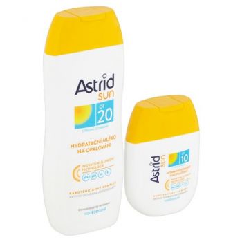 Hlavný obrázok Astrid Sun OF20 200ml + F10 80ml hydratačné mlieko na opaľovanie