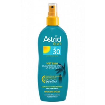 Hlavný obrázok Astrid SUN Wet Skin transparentný olej OF30 150ml