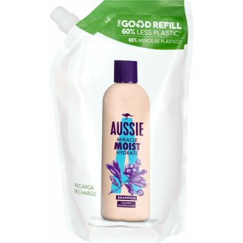 Hlavný obrázok Aussie Miracle Moist hydratačný šampón na vlasy náhradná náplň 480ml