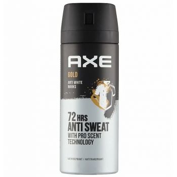 Hlavný obrázok AXE Gold  Anti White Marks 72h antiperspirant sprej 150ml