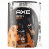 AXE LEATHER & COOKIES darčeková kazeta pre mužov Sprchový gél 250ml, Deodarant 150ml, Ponožky