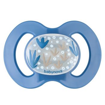 Hlavný obrázok Baby Nova cumlík utišujúci silikónový anatomický 6-18m svieti v tme 24242