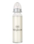 Baby Nova dojčenská sklenená fľaša so štandardným hrdlom 0-24m 240ml 44105