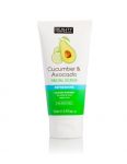 Beauty Formulas Cucumber & Avocado pleťový peeling 150ml 