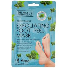 loader for Beauty Formulas Peppermint zlupovacia maska na chodidlá 1 pár