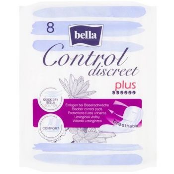 Hlavný obrázok Bella Control Discreet Plus urologické vložky 8ks