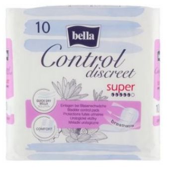 Hlavný obrázok Bella Control Discreet Super Urologické vložky 10ks