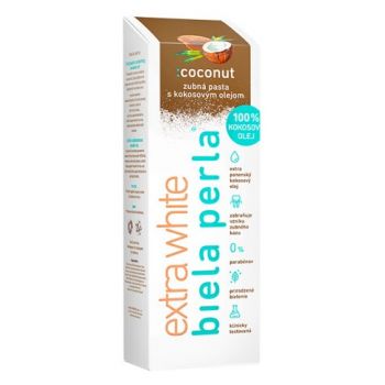 Hlavný obrázok Biela Perla Extra White Coconut 100% zubná pasta 75ml