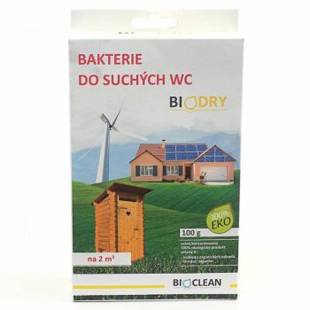 Hlavný obrázok Biodry baktérie do suchých WC 100g