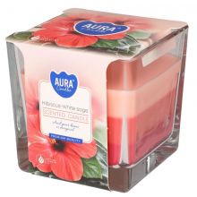 loader for Bispol sviečka sklo voňavá 80x80mm Hibiscus White Saga 41067