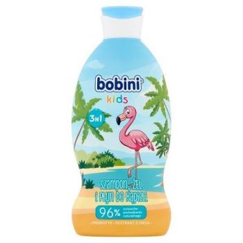 Hlavný obrázok Bobini Kids Plameniak 3v1 detský šampón 330ml